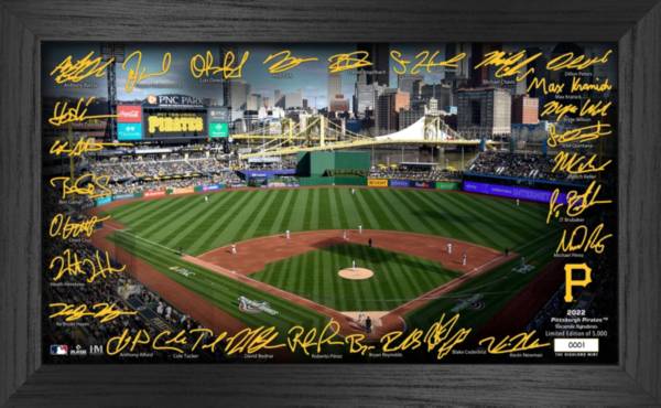 Highland Mint Pittsburgh Pirates Signature Framed Field Print