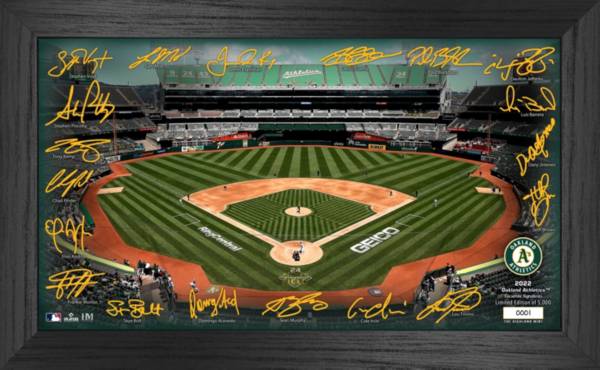 Highland Mint Oakland Athletics Signature Framed Field Print product image