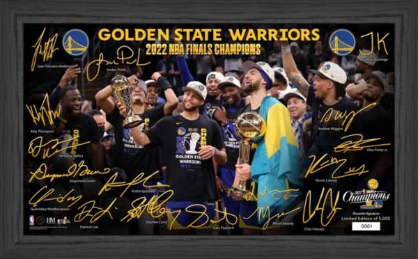 Highland Mint 2022 NBA Champions Golden State Warriors Celebration Signature Court