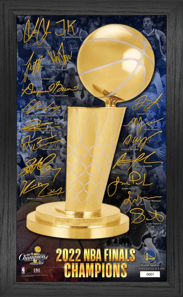 Highland Mint 2022 NBA Champions Golden State Warriors Signature Trophy