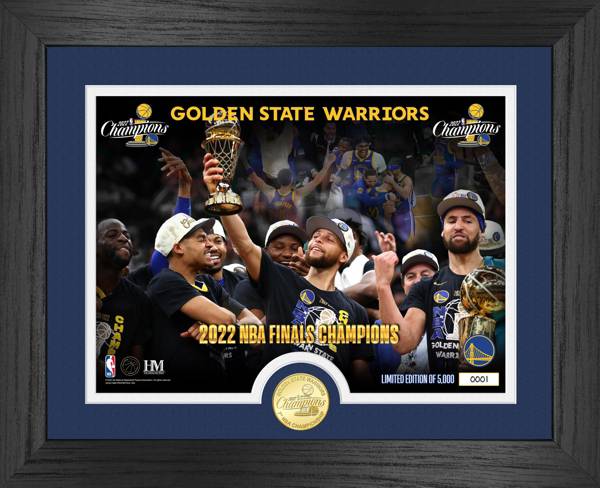 Highland Mint 2022 NBA Champions Golden State Warriors Celebration Bronze Coin Photo Mint