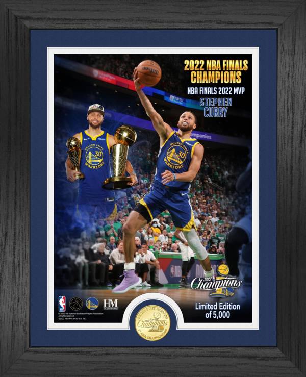 Highland Mint 2022 NBA Champions Golden State Warriors MVP Coin Photo Mint