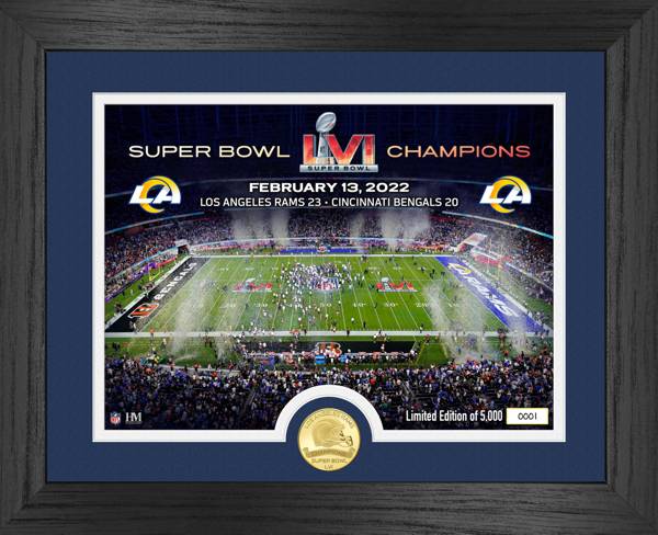 Highland Mint 2021 Super Bowl LVI Champions Los Angeles Rams Celebration Coin Photo Mint