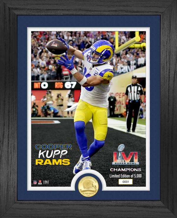 Highland Mint 2021 Super Bowl LVI Champions Los Angeles Rams Cooper Kupp Coin Photo Mint