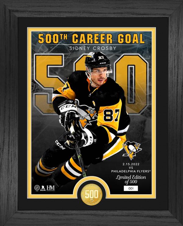 Highland Mint Pittsburgh Penguins Sidney Crosby 500 Goals Coin Photo Mint