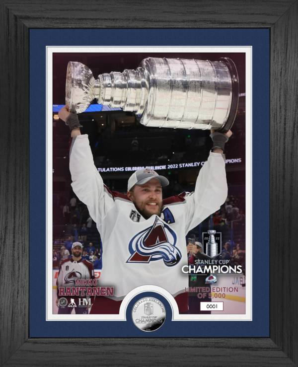 Highland Mint 2022 Stanley Cup Champions Colorado Avalanche Mikko Rantanen #96 Trophy Select Series Silver Coin Photo Mint product image