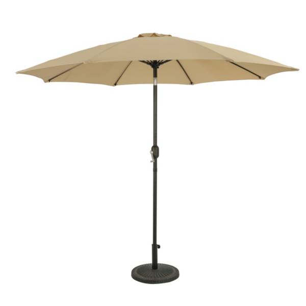 Blue Wave Parisian Octagon Market Umbrella - 9 ft.
