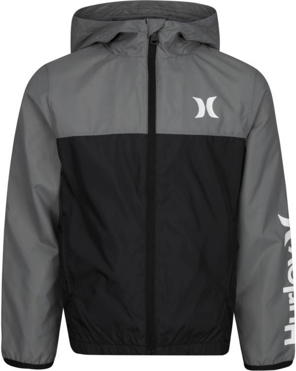 Hurley Boys' Colorblock Windbreaker Jacket