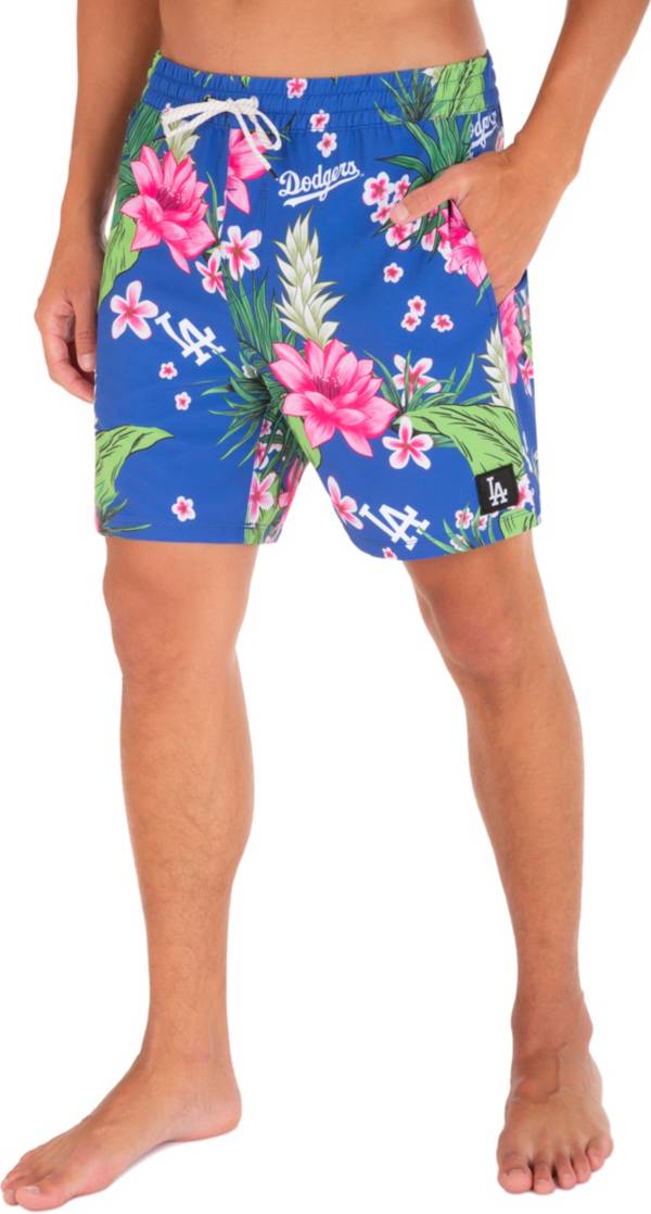 Hurley x '47 Men's Los Angeles Dodgers Blue 17" Cannonball Board Shorts