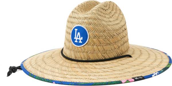 Hurley x '47 Men's Los Angeles Dodgers Tan Panama Hat product image