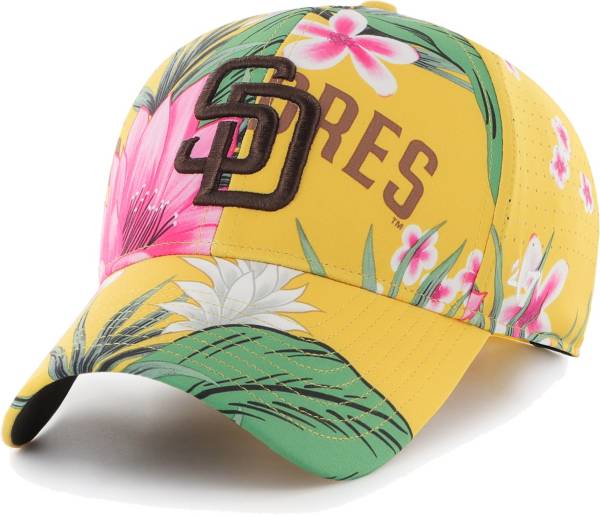 Hurley x '47 Men's San Diego Padres Gold Paradise MVP Adjustable Hat