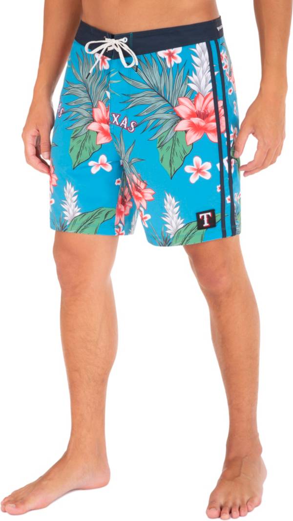Hurley x '47 Men's Texas Rangers Blue 20" Phantom Board Shorts