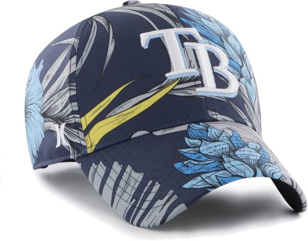 Hurley x '47 Men's Tampa Bay Rays Navy Paradise MVP Adjustable Hat