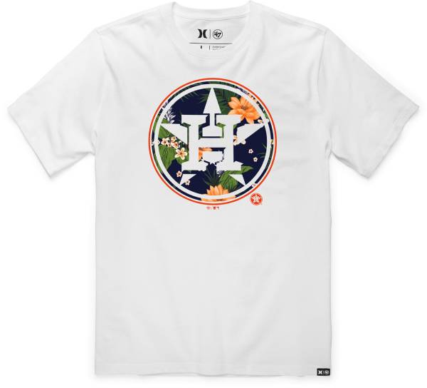 Hurley x '47 Men's Houston Astros White T-Shirt