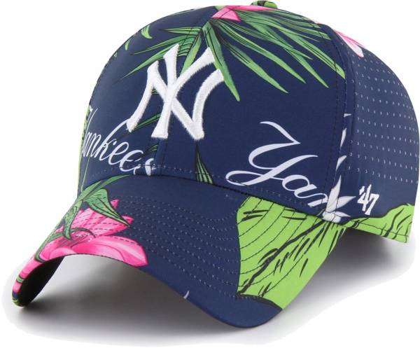 Hurley x '47 Men's New York Yankees Navy Paradise MVP Adjustable Hat