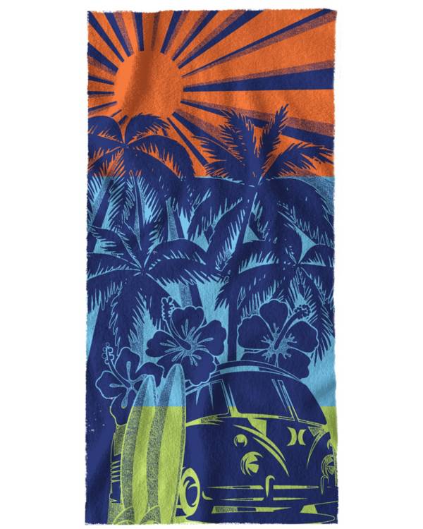 Hurley 40” x 72” 420 GSM Jacquard Beach Towel
