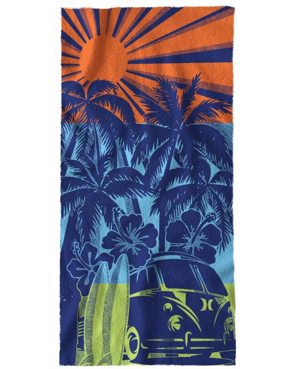 Hurley 40” x 72” 420 GSM Jacquard Beach Towel