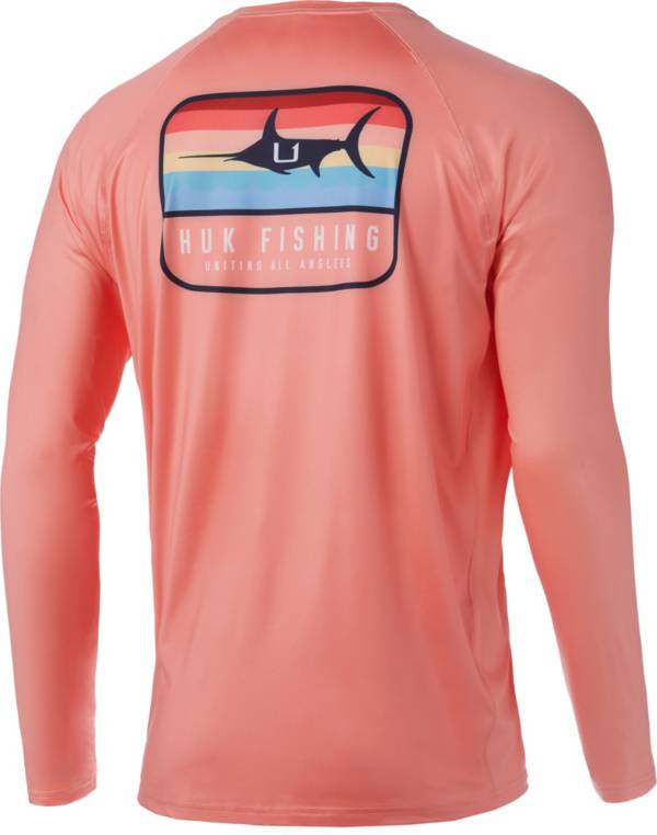 Huk Men's Sunset Marlin Pursuit Long Sleeve Shirt