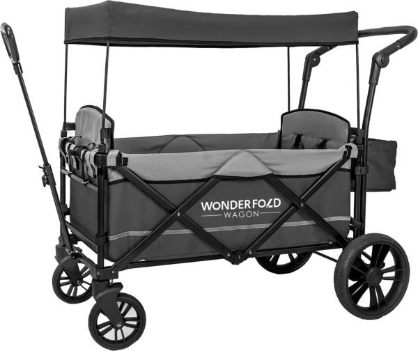 WonderFold Outdoor X2 Push & Pull Double Stroller Wagon