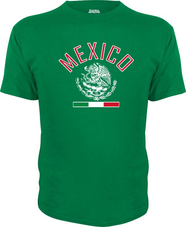 DYNASTY APPAREL Youth Mexico Logo Green T-Shirt