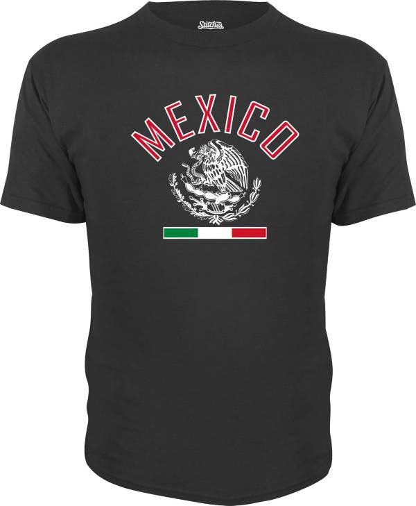 DYNASTY APPAREL Youth Mexico Logo Black T-Shirt