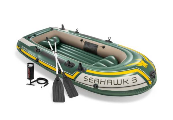 Intex Seahawk 3 Inflatable Boat Set product image