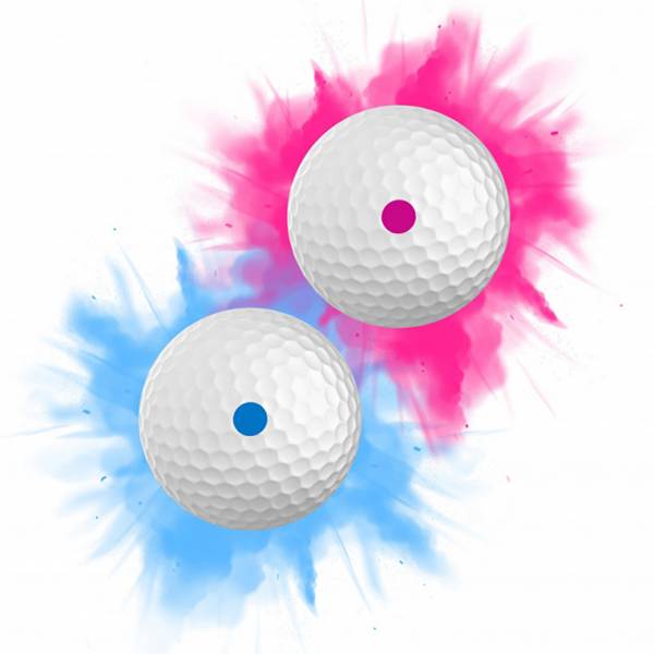 Izzo Gender Reveal Golf Balls - 2 Pack