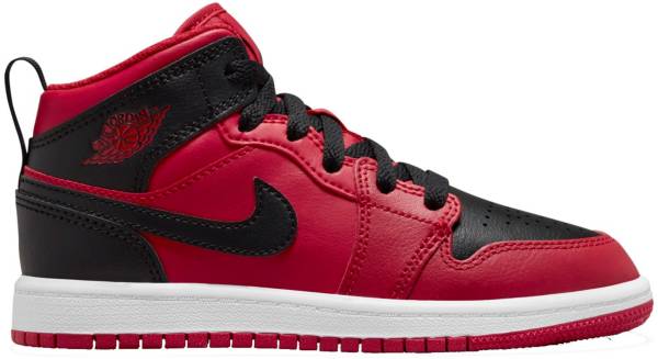 Jordan Kids' Preschool Jordan 1 Mid Basketball Shoes