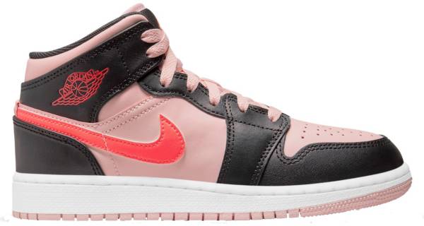 Jordan Kids' Grade School Jordan 1 Mid Basketball Shoes