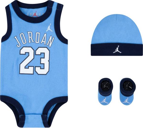 Jordan Infant 23 Jersey Bodysuit Set 3-Piece