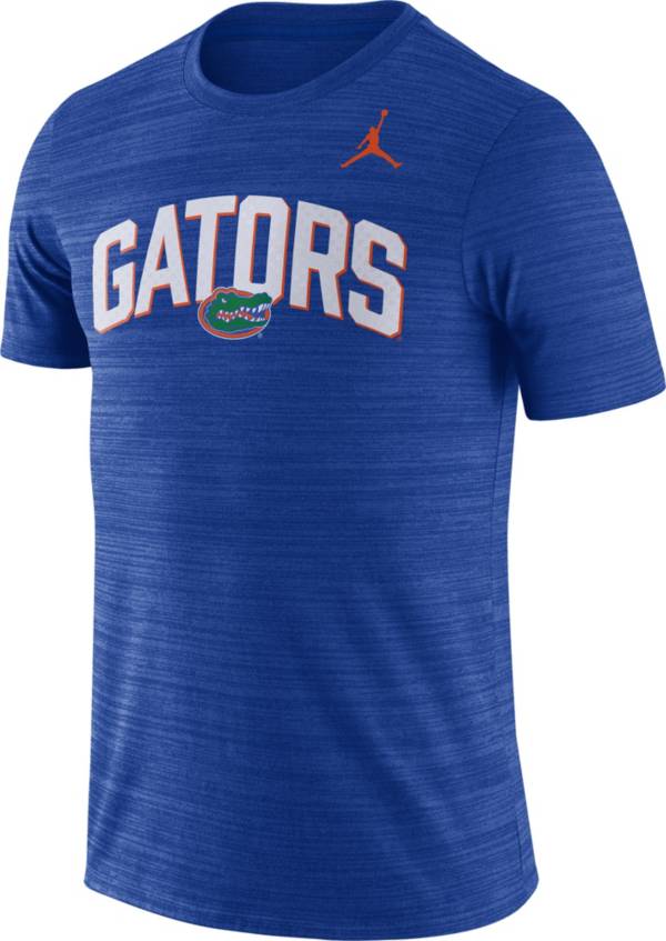 Jordan Men's Florida Gators Blue Dri-FIT Velocity Football T-Shirt product image