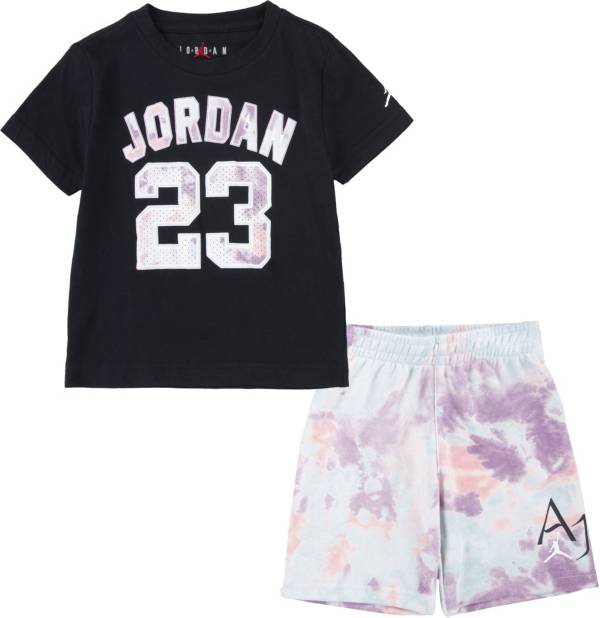 Jordan Boys' Toddler Freeze-Out 23 T-Shirt And Shorts Set