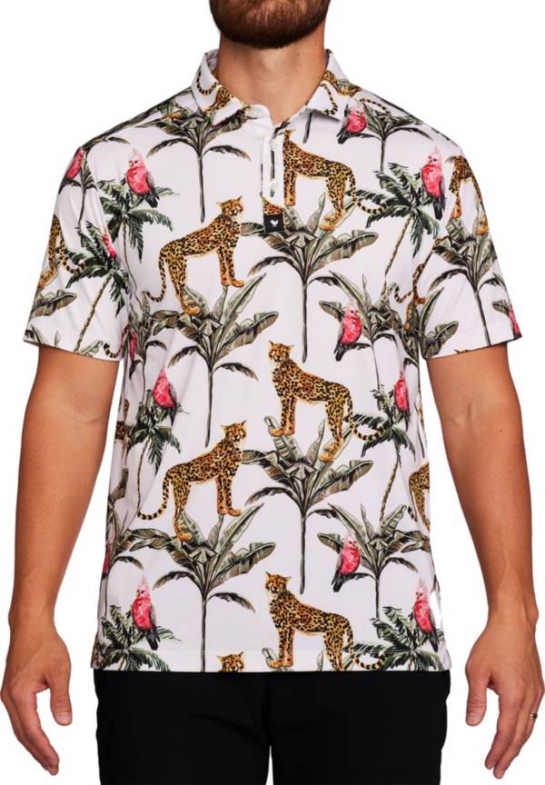 Bad Birdie Men's Wildlife Golf Polo