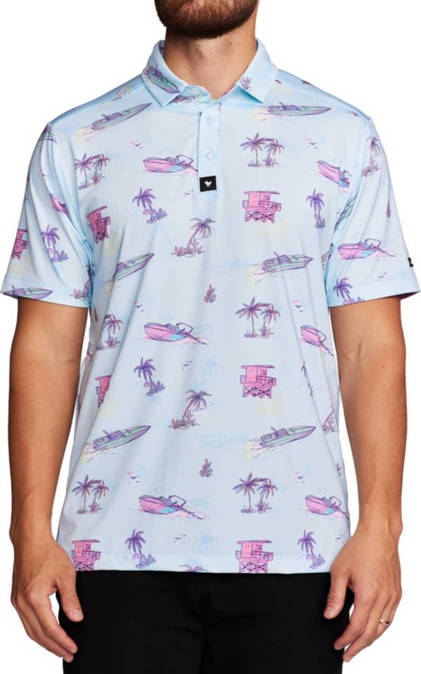 Bad Birdie Yacht Rock Golf Polo