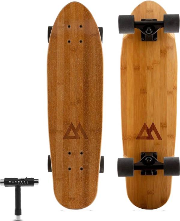 Magneto Mini Cruiser Bamboo Skateboard