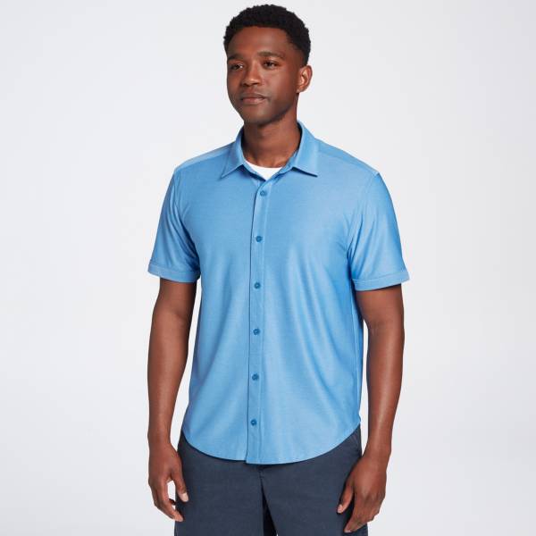 VRST Men's Short Sleeve Button Down Shirt