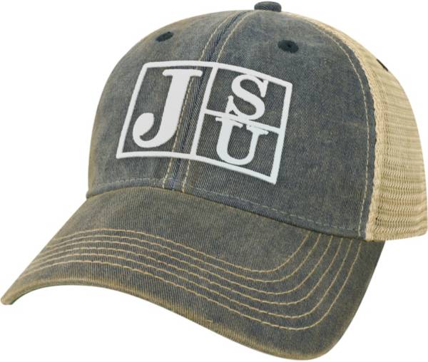 League-Legacy Men's Jackson State Tigers Blue Old Favorite Adjustable Trucker Hat product image