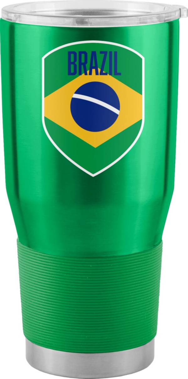 Logo Brazil Stainless Steel 30oz. Tumbler product image