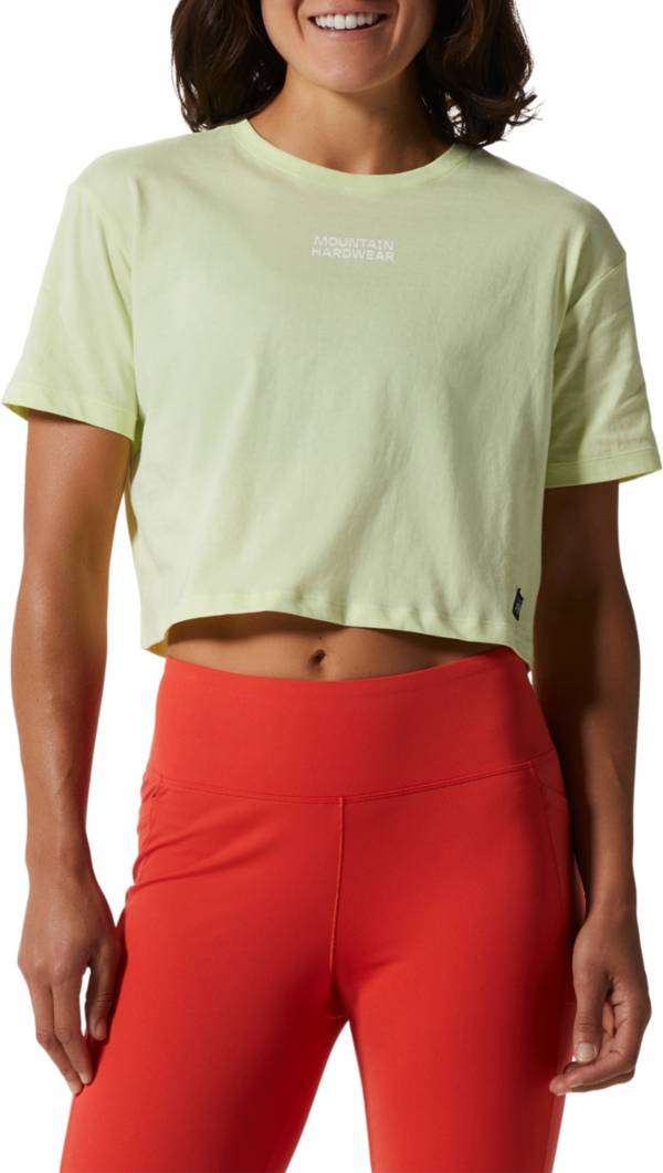 Mountain Hardwear Women's Logo Crop Short Sleeve Shirt