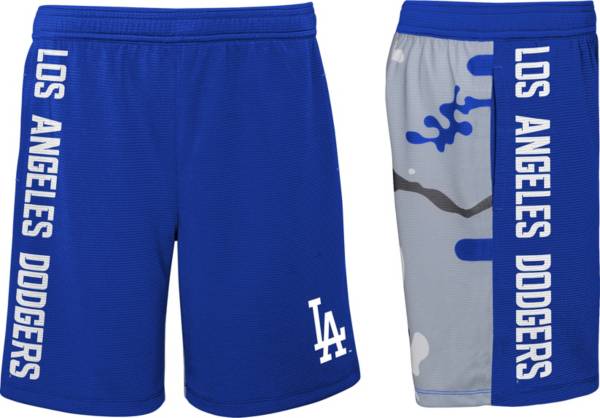 MLB Team Apparel Youth Los Angeles Dodgers Camo Shorts product image