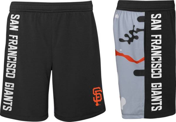 MLB Team Apparel Youth San Francisco Giants Camo Shorts