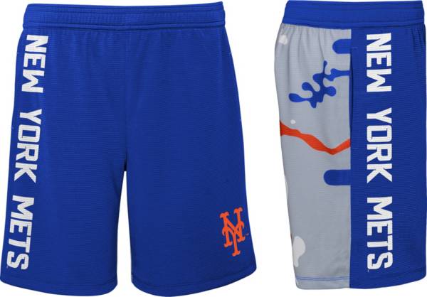 MLB Team Apparel Youth New York Mets Camo Shorts