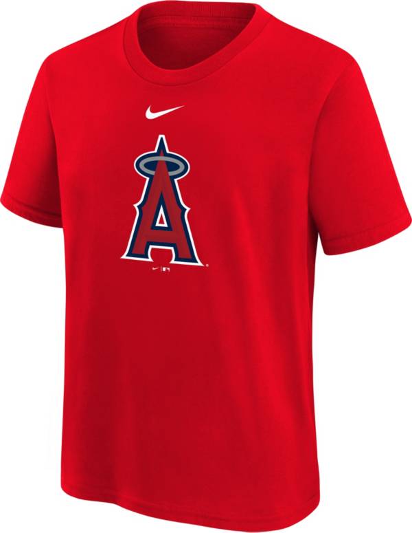 MLB Little Kids' Los Angeles Angels Red Logo T-Shirt