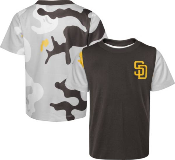 MLB Team Apparel Youth San Diego Padres Brown Practice T-Shirt product image