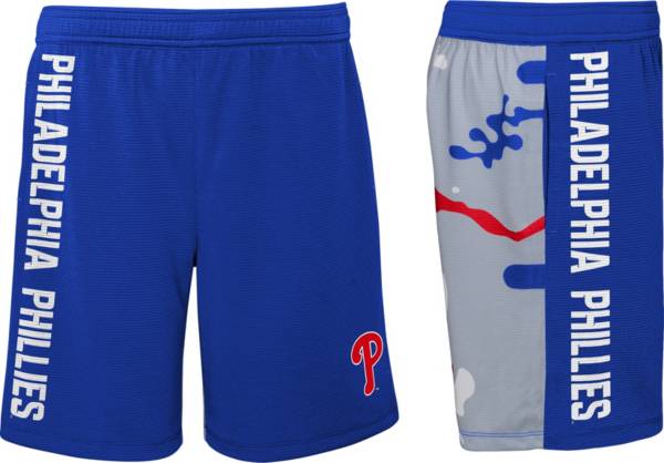 MLB Team Apparel Youth Philadelphia Phillies Camo Shorts