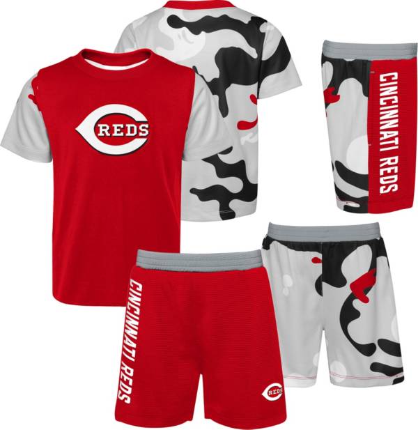 MLB Team Apparel Youth Cincinnati Reds Red 2-Piece Set