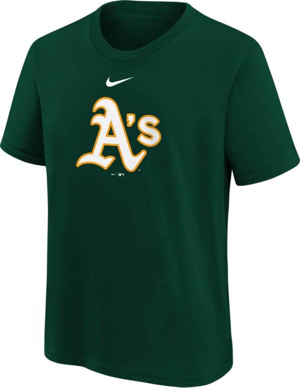 MLB Little Kids' Oakland Athletics Green Logo T-Shirt