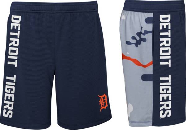 MLB Team Apparel Youth Detroit Tigers Camo Shorts