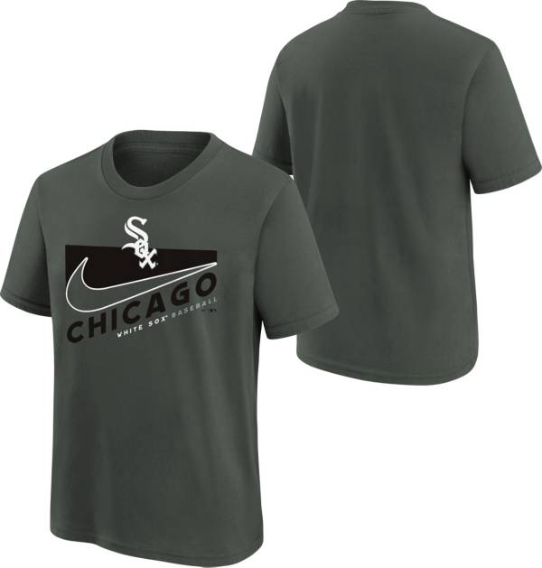 MLB Little Kids' Chicago White Sox Dark Gray Short Sleeve T-Shirt