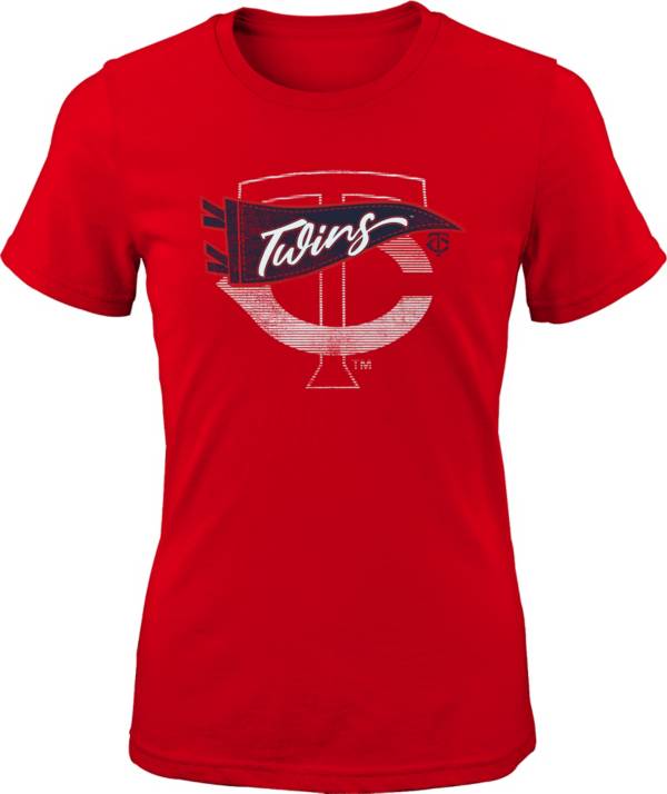 MLB Girls' Minnesota Twins Red Pennant Fever T-Shirt product image